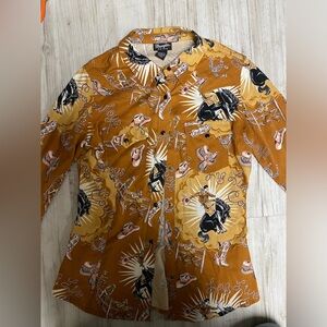 Wrangler retro western shirt